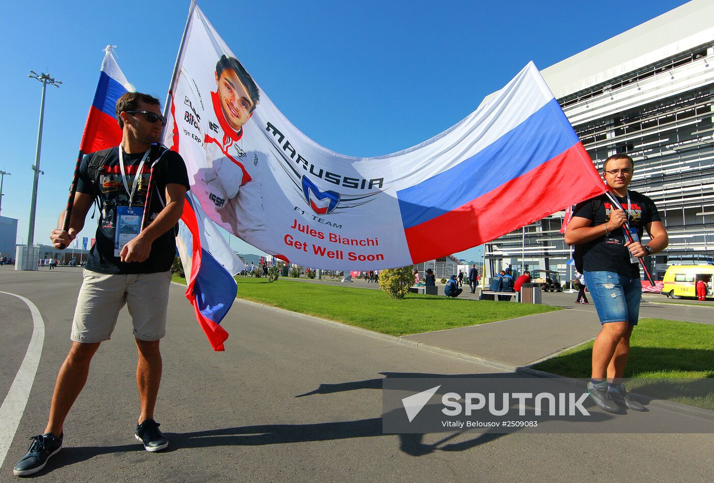 Motorsport. Formula One. Russian Grand Prix. Race