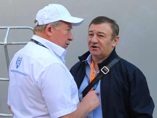 2014 Formula 1 Russian Grand Prix. Racing