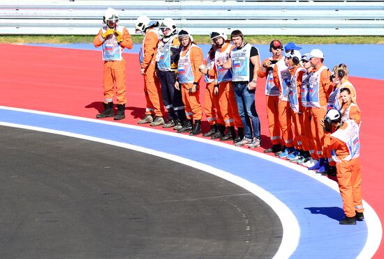 Motorsport. Formula One. Russian Grand Prix. Race