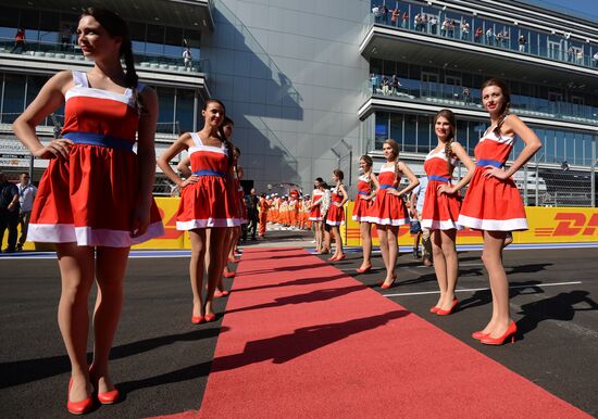Motorsport. Formula One. Russian Grand Prix. Race