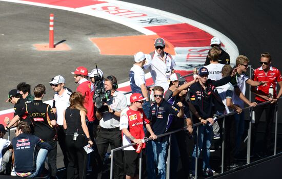 Motorsport. Formula One. Russian Grand Prix. Race