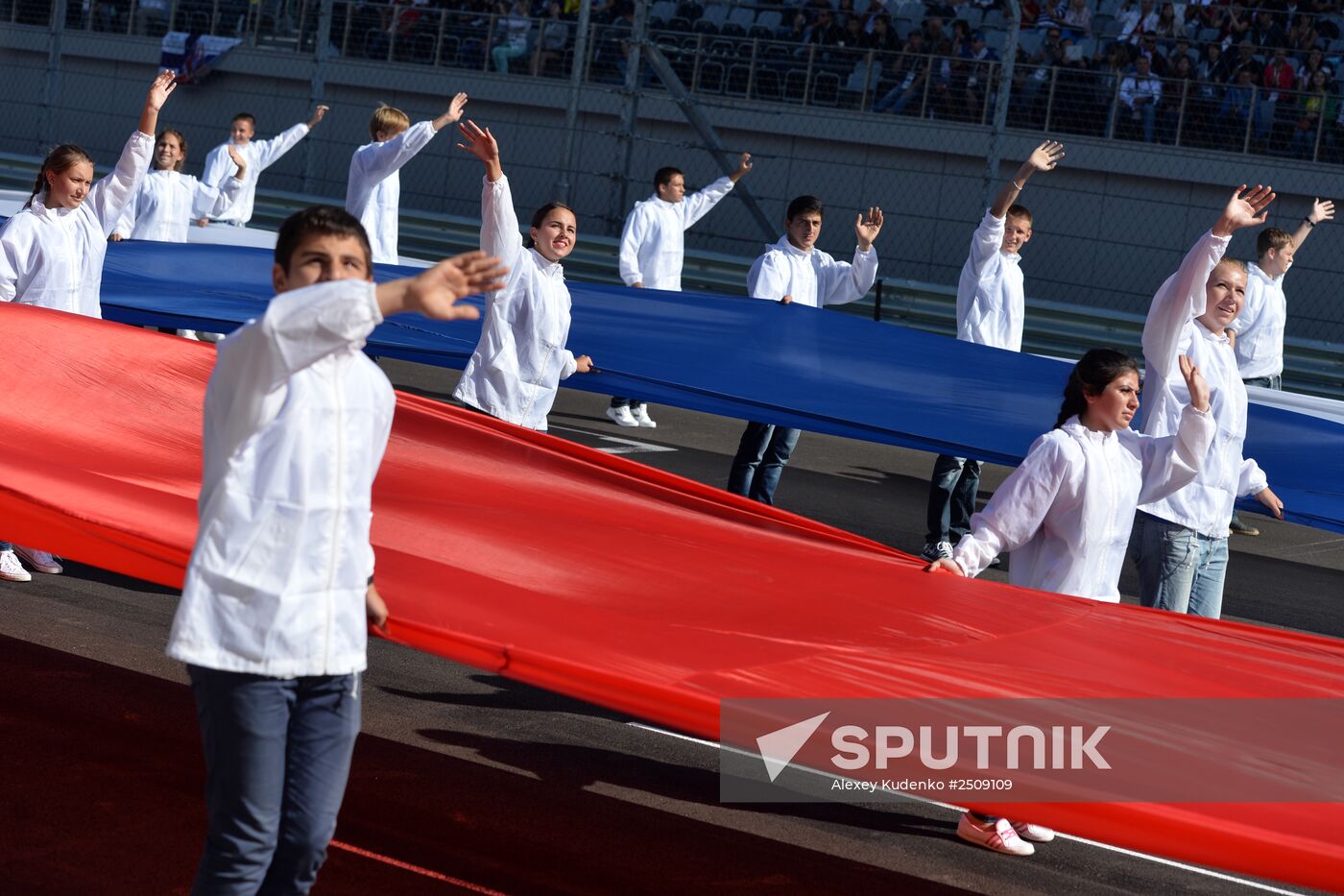 Motorsport. Formula One. Russian Grand Prix. Race