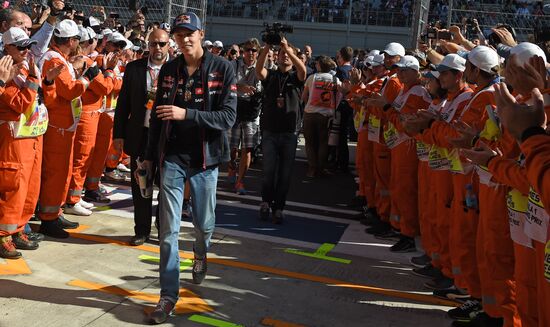 2014 Formula 1 Russian Grand Prix. Racing