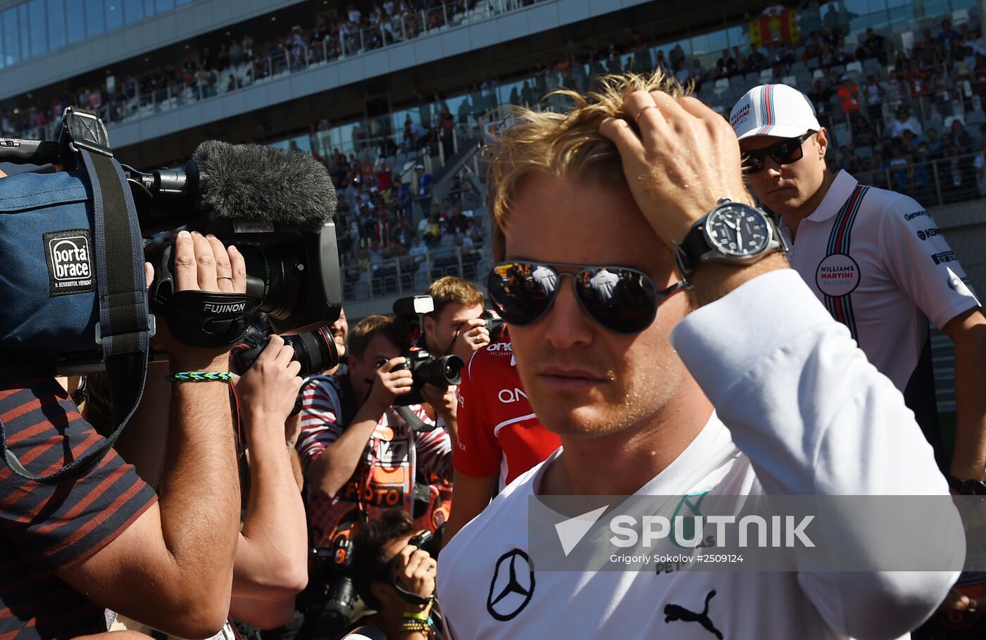 2014 Formula 1 Russian Grand Prix. Racing