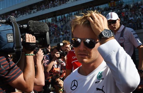 2014 Formula 1 Russian Grand Prix. Racing