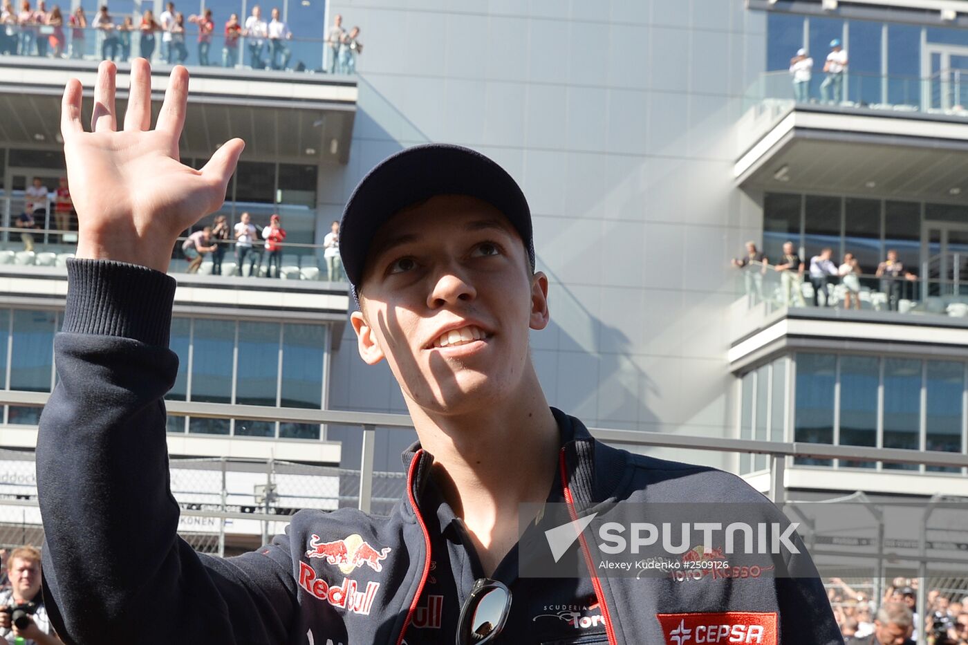 2014 Formula 1 Russian Grand Prix. Racing