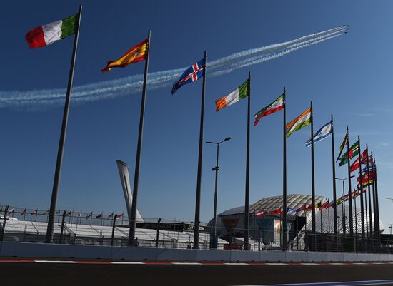 2014 Formula 1 Russian Grand Prix. Race