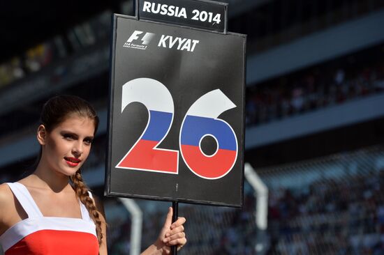 2014 Formula 1 Russian Grand Prix. Race
