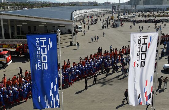 2014 Formula 1 Russian Grand Prix. Race