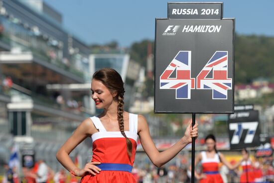 2014 Formula 1 Russian Grand Prix. Race