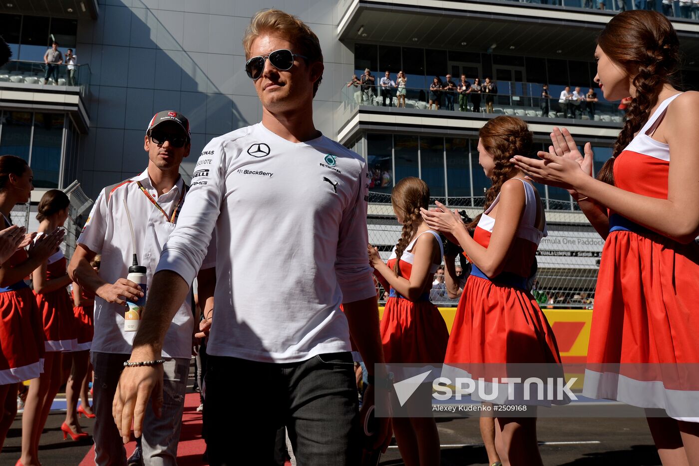 2014 Formula 1 Russian Grand Prix. Racing