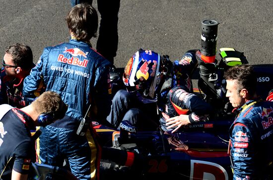 2014 Formula 1 Russian Grand Prix. Racing