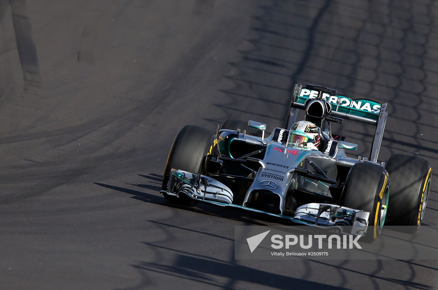 2014 Formula 1 Russian Grand Prix. Racing