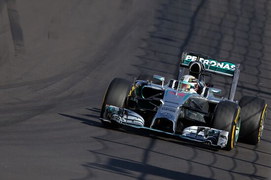 2014 Formula 1 Russian Grand Prix. Racing