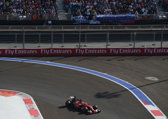 2014 Formula 1 Russian Grand Prix. Racing