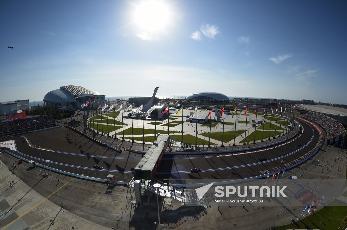 2014 Formula 1 Russian Grand Prix. Racing
