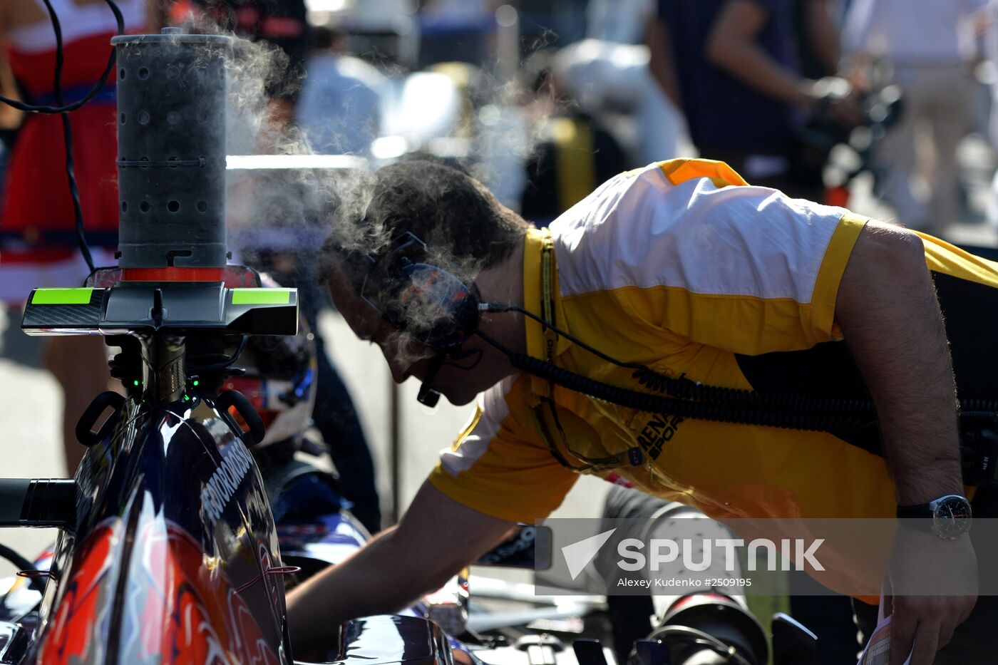 2014 Formula 1 Russian Grand Prix. Racing