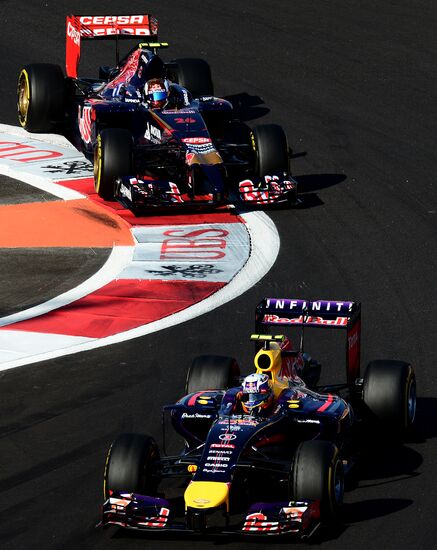 2014 Formula 1 Russian Grand Prix. Racing