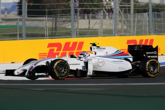 2014 Formula 1 Russian Grand Prix. Racing