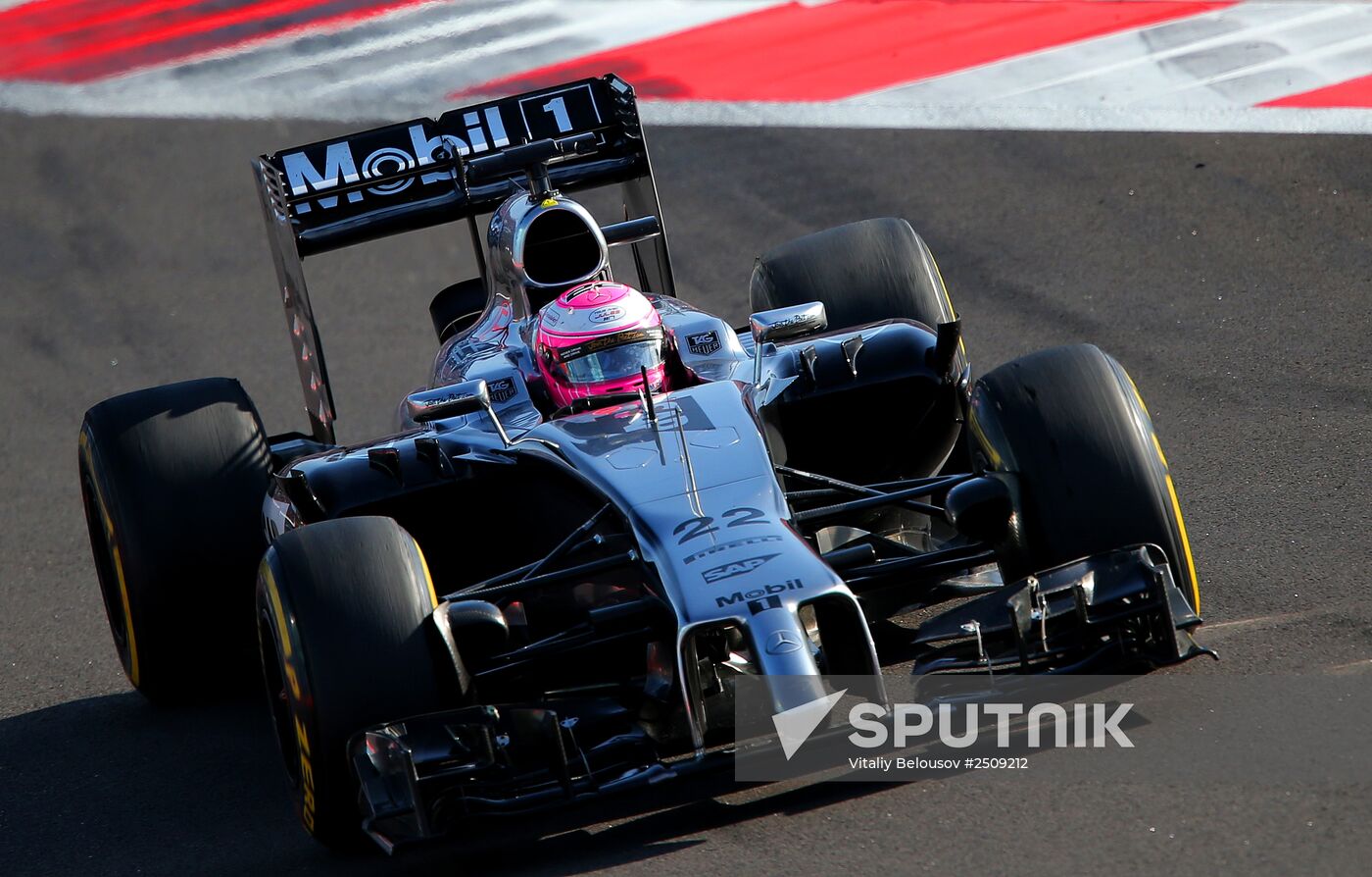 2014 Formula 1 Russian Grand Prix. Racing