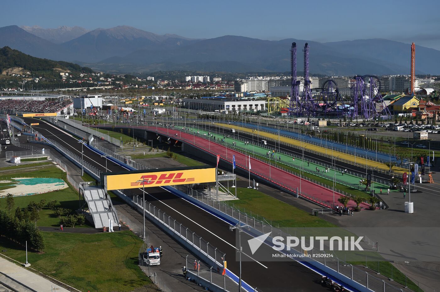 2014 Formula 1 Russian Grand Prix. Racing