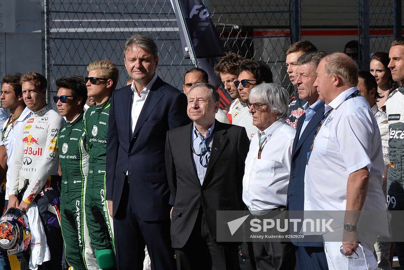 2014 Formula 1 Russian Grand Prix. Racing