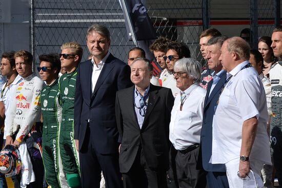 2014 Formula 1 Russian Grand Prix. Racing