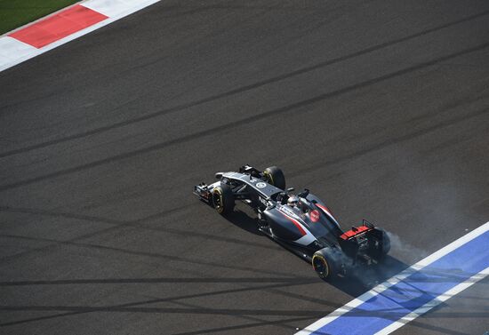 2014 Formula 1 Russian Grand Prix. Racing