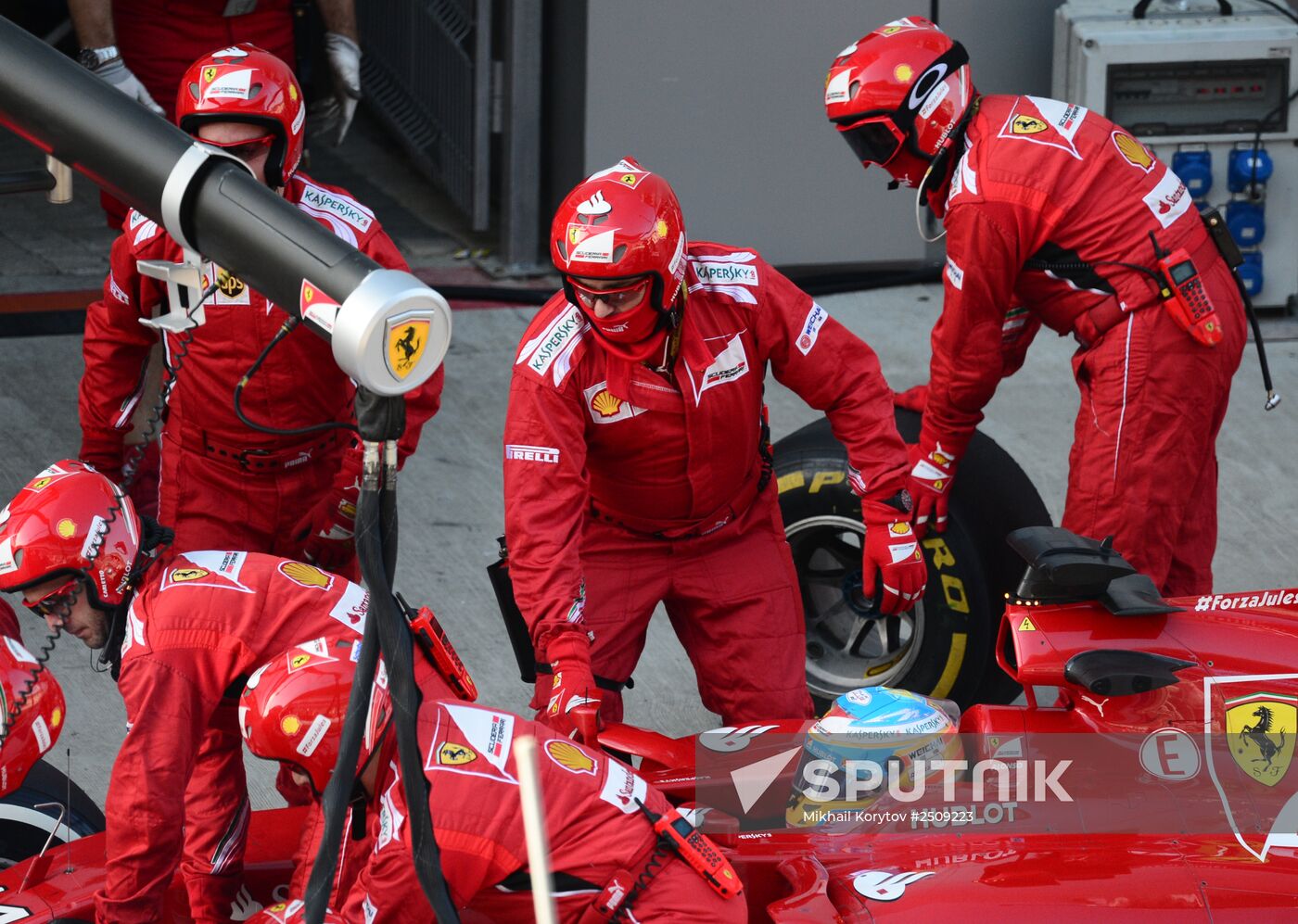 2014 Formula 1 Russian Grand Prix. Race