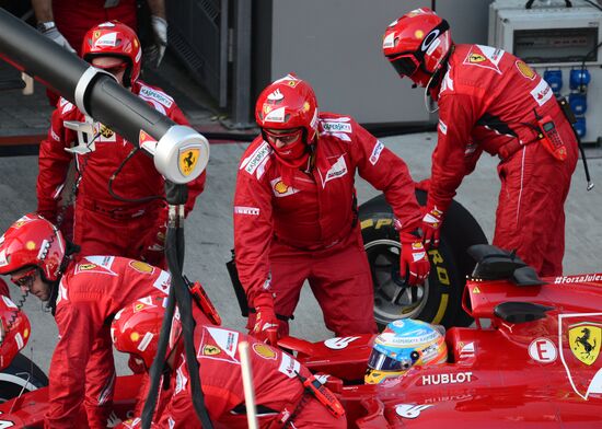 2014 Formula 1 Russian Grand Prix. Race