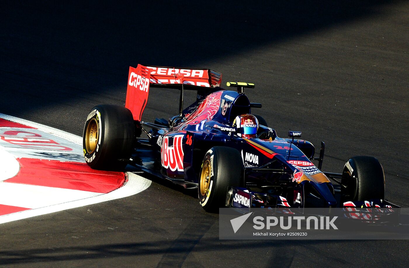 2014 Formula 1 Russian Grand Prix. Race