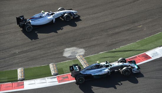 2014 Formula 1 Russian Grand Prix. Race