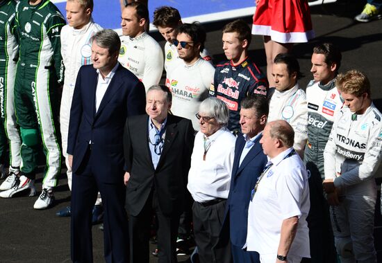 2014 Formula 1 Russian Grand Prix. Race