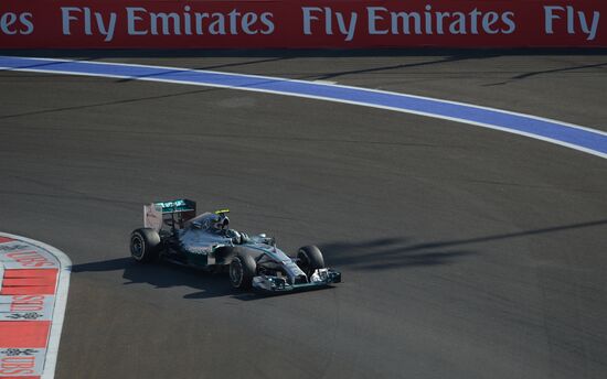 2014 Formula 1 Russian Grand Prix. Race