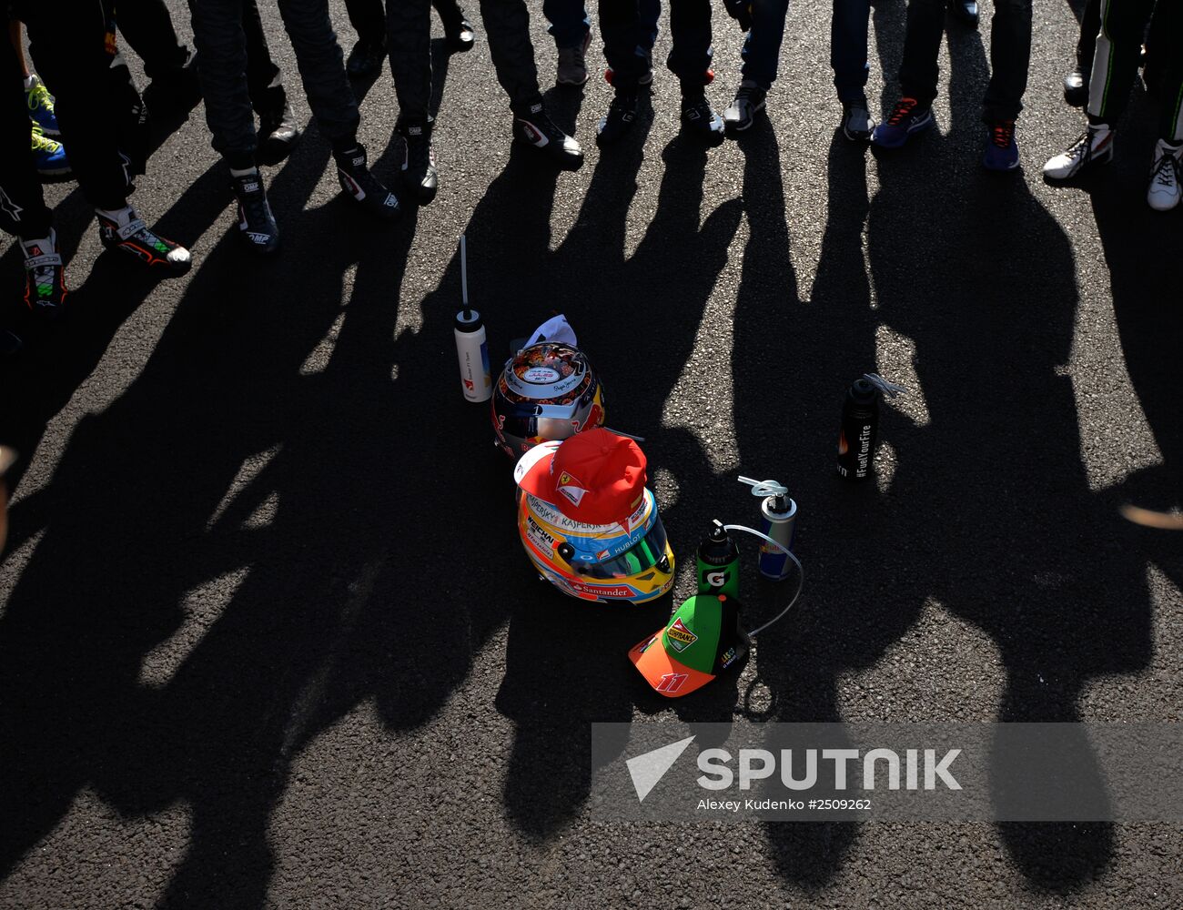 2014 Formula 1 Russian Grand Prix. Racing