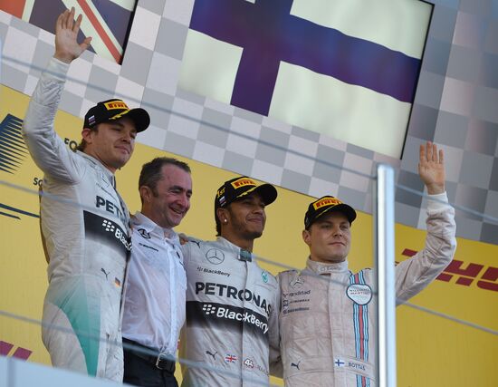 2014 Formula 1 Russian Grand Prix. Race