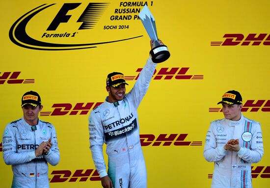 2014 Formula 1 Russian Grand Prix. Race