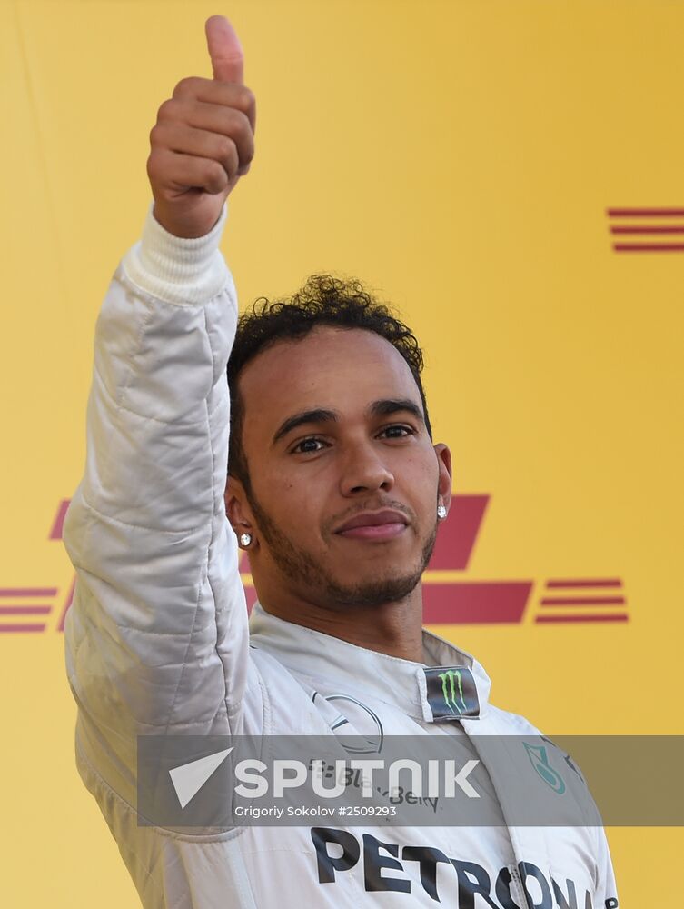 2014 Formula 1 Russian Grand Prix. Race