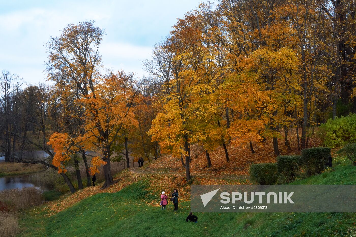 Fall in Oranienbaum