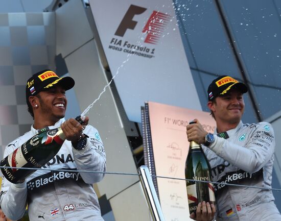 2014 Formula 1 Russian Grand Prix. Race