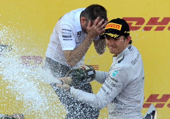 2014 Formula 1 Russian Grand Prix. Race