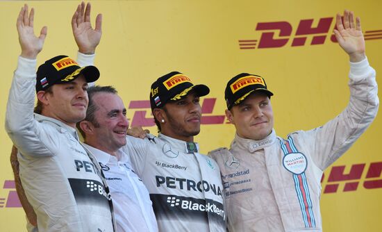 2014 Formula 1 Russian Grand Prix. Race