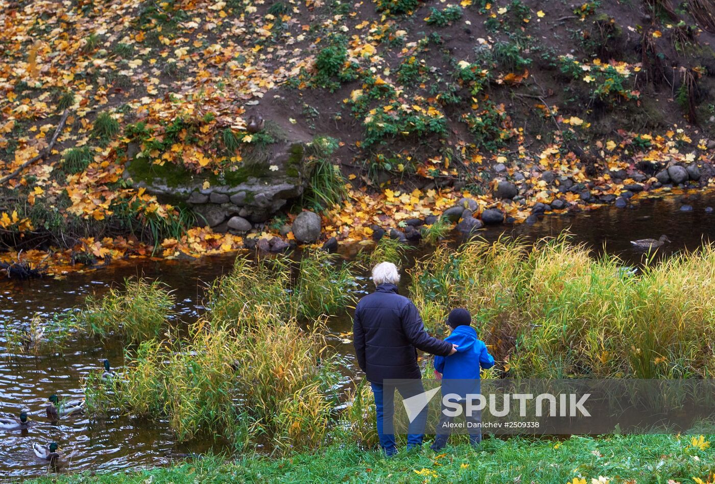 Fall in Oranienbaum
