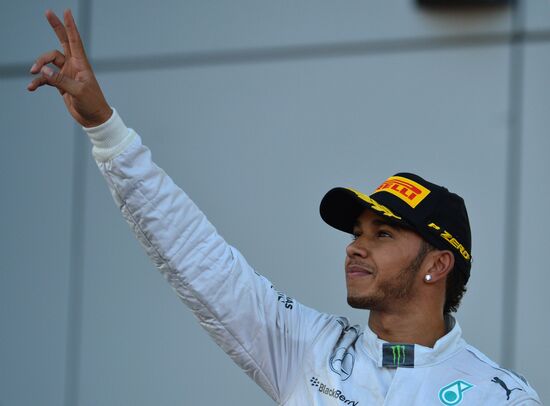 2014 Formula 1 Russian Grand Prix. Race