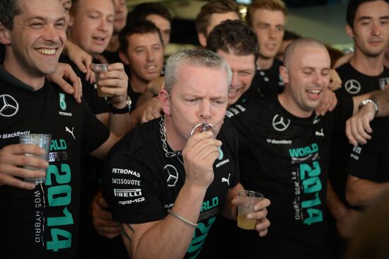 2014 Formula 1 Russian Grand Prix. Racing