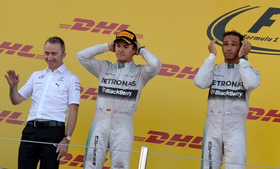 2014 Formula 1 Russian Grand Prix. Race