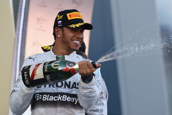 2014 Formula 1 Russian Grand Prix. Race