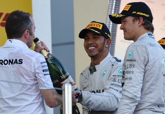 2014 Formula 1 Russian Grand Prix. Race