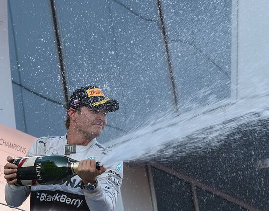 2014 Formula 1 Russian Grand Prix. Race