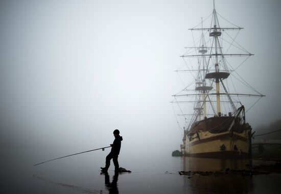 Fog in Veliky Novgorod